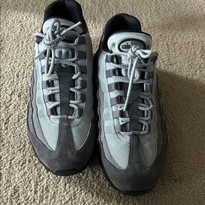 Nike Air Max Sneakers in Gray and Black